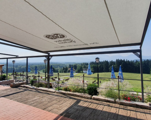 Erster Testlauf der Markisen