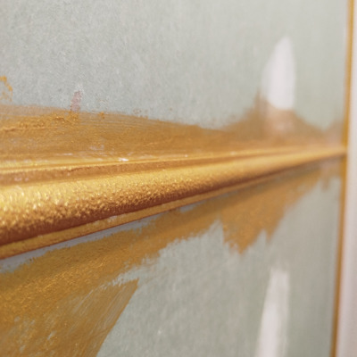 Raumausstatter-Kiefersauer-Stuck-gold-Anstrich